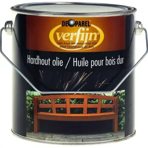 Verfijn Hardhout Olie (Transparant) 2,5 ltr Premium