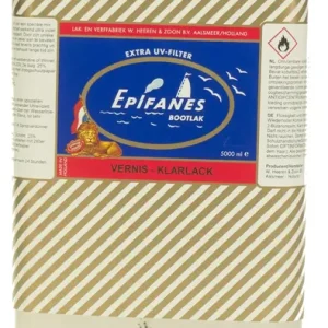epifanes blanke bootlak (transparant) (5 ltr) Beperkte Voorraad
