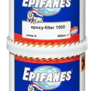Direct Verzonden epifanes epoxy filler 1500 (Grijs) (0,75 ltr)
