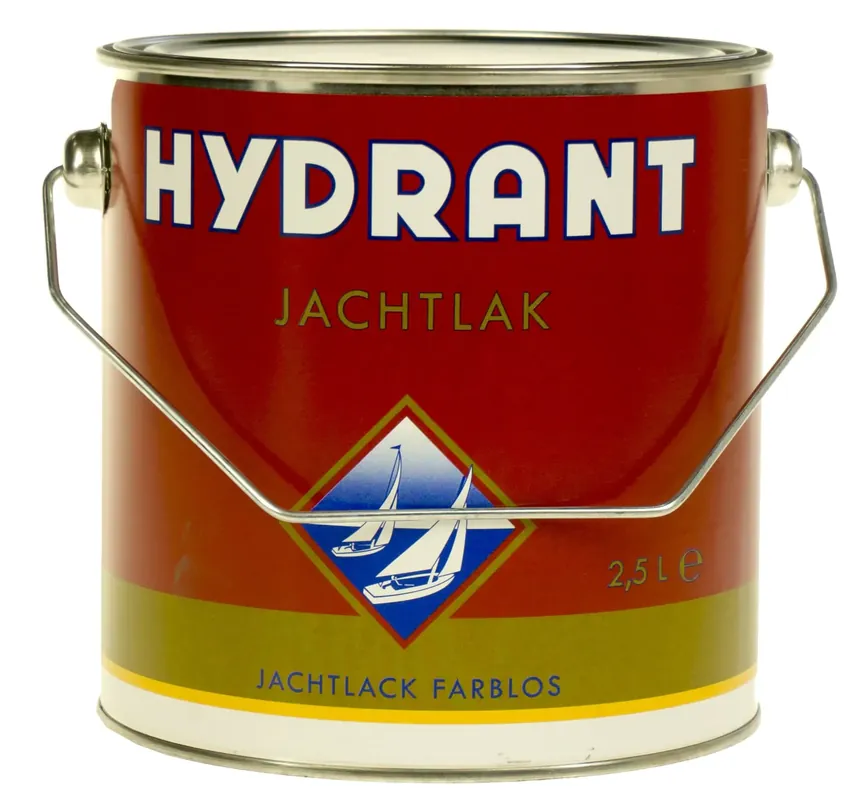 Beperkt Aanbod hydrant jachtlak (blank) 2,5 ltr