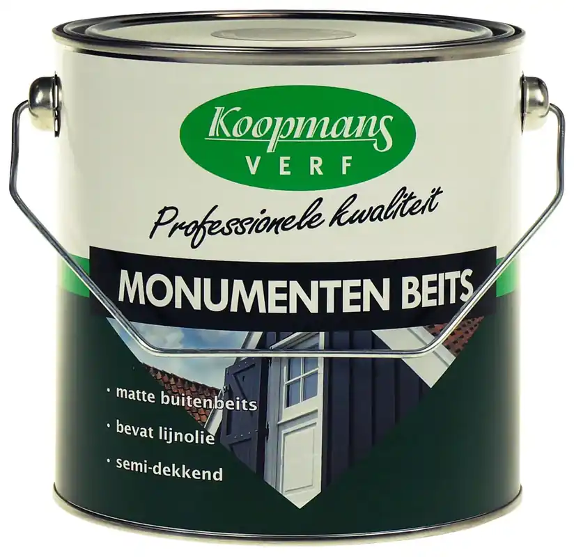 Must-Have koopmans monumentenbeits zwart 2,5 ltr