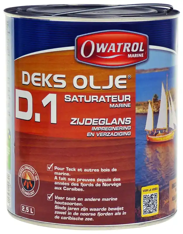 Express Levering owatrol deks olje d1 olie (transparant) (2,5ltr)