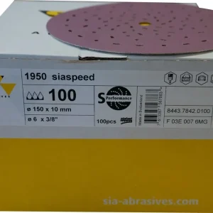 Dagaanbieding sia 1950 siaspeed schuurschijf 150mm (p400) 100 st