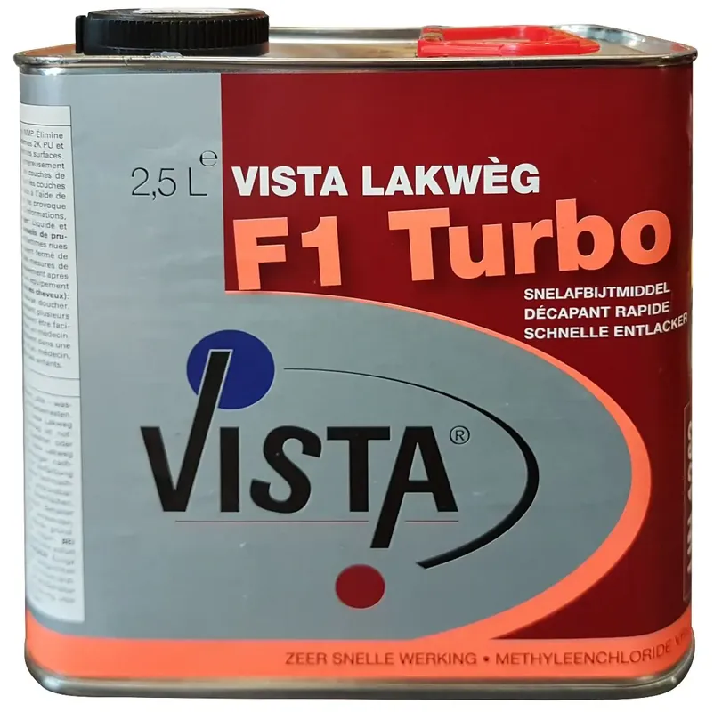 Nieuw Vista Lakweg F1 Turbo snelafbijtmiddel 2,5ltr