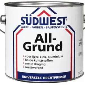 Südwest All-Grund K51 (9110 Wit) 2,5 ltr Finale Uitverkoop