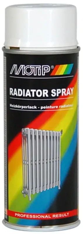 Must-Have Motip Radiatorspray (RAL 9010) 0,4 ltr
