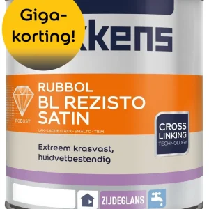 Hoge Kwaliteit Sikkens Rubbol BL Rezisto Satin Lichte kleur