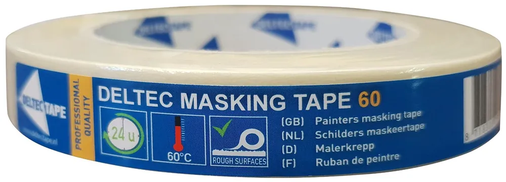 Beperkte Voorraad Deltec Masking Tape 60 50m (18mm)