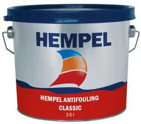 Beperkte Voorraad hempel classic 71220 antifouling (blauw) 2,5 ltr