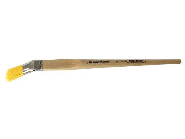 Betaalbaar Meesterhand Premium Gold gebogen penseel 16