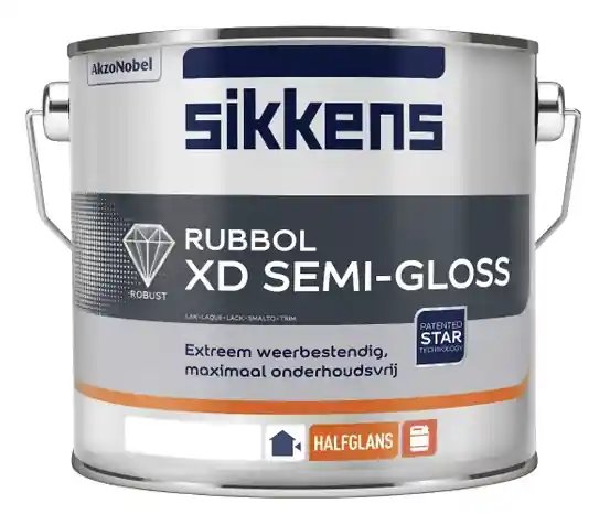 Sikkens Rubbol XD Semi Gloss (donkere kleur) 2,5 l Koop Vandaag