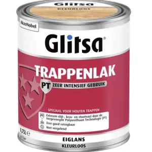 Glitsa Trappenlak 0.75 ltr Direct Verzonden