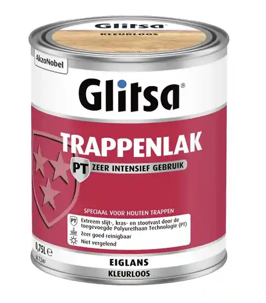 Glitsa Trappenlak 0.75 ltr Direct Verzonden