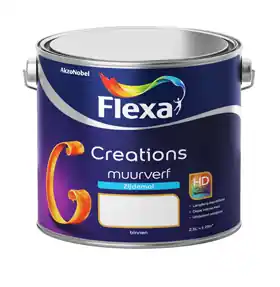 Flexa Creations Muurverf Zijdemat 2.5 ltr Lichte kleur Hete Deal