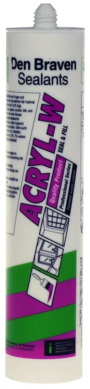 Hete Deal Den Braven Zwaluw Acryl-w - binnen- en buitenkit Wit