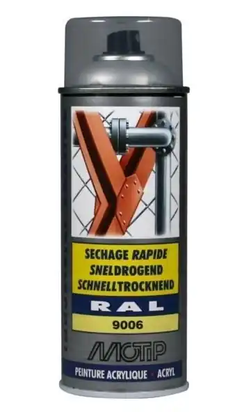 Superprijs Motip Industrial Hoogglans (Ral 7016) 400 ml