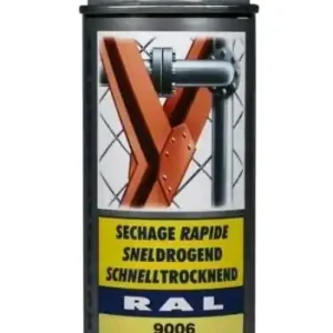 Koopje Motip Industrial Hoogglans (Ral 9005) 400 ml