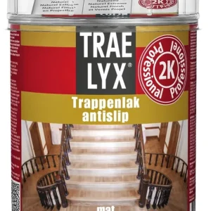 Aanbieding Trae Lyx Trappenlak Antislip Mat 0,75 liter