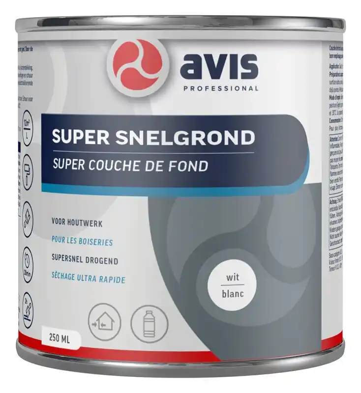 Avis Super Snelgrond (wit) 0.5ltr Beperkte Voorraad