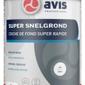Avis Super Snelgrond (wit) 1ltr Betrouwbaar