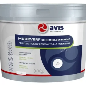 Avis Muurverf Schimmelbestendig Lichte kleur 10 lt Betaalbaar