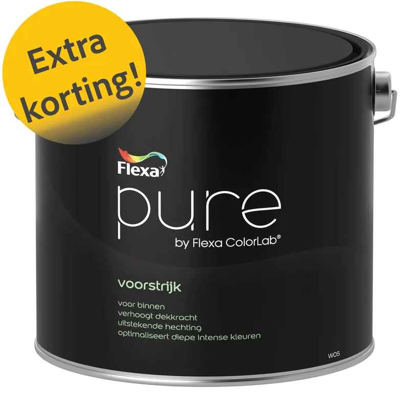 Flexa Pure Voorstrijk (lichte kleur) 2,5 liter Snelle Levering