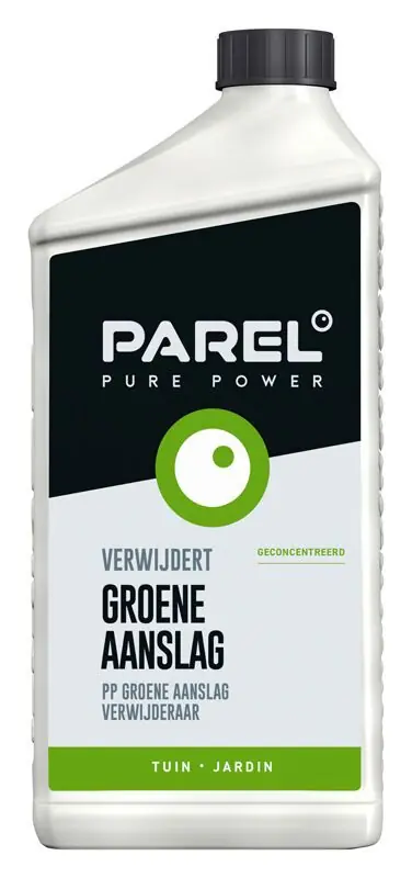 Parel PP Verwijdert Groene Aanslag 1 ltr Bestseller