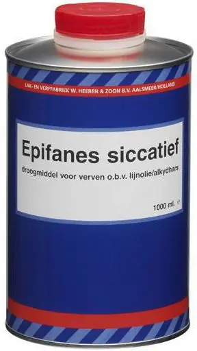 Rechtstreeks Van De Fabrikant Epifanes Siccatief 5 liter