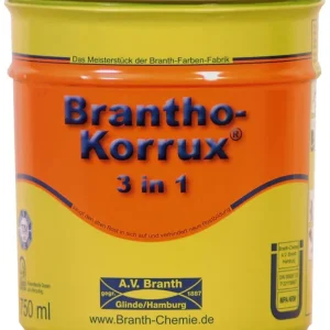 Brantho Korrux 3-in-1 (Ral 9010) Glans 750ml Beperkte Voorraad