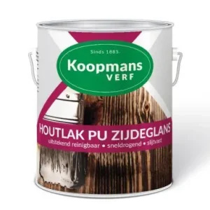 Hete Deal Koopmans Houtlak PU Zijdeglans 2,5 ltr