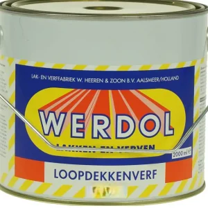 Laatste Versie Werdol Loopdekkenverf (No.213) 2 ltr