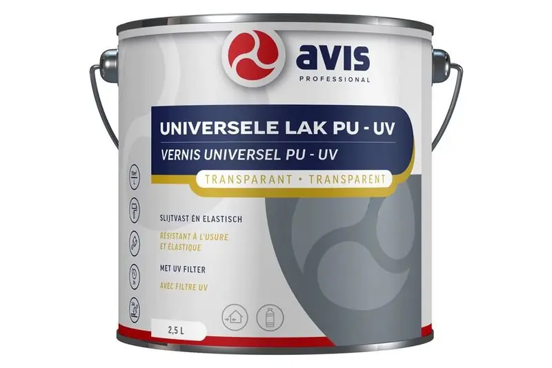 Beperkt Aanbod Avis Universele lak PU - UV Zijdeglans 2,5 ltr