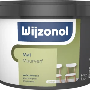 Wijzonol Muurverf Mat (Licht) 10 ltr Fabrieksprijs