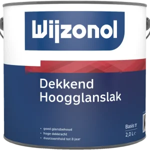 Wijzonol Dekkend Hoogglans (donker) 2,5 ltr Lage Kosten