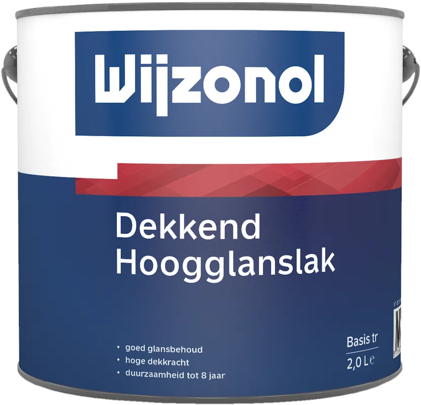 Wijzonol Dekkend Hoogglans (donker) 2,5 ltr Lage Kosten