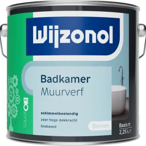 Wijzonol Badkamer Muurverf Bio (donker) 2,5 ltr Uitverkoop
