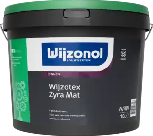 Wijzonol Wijzotex Zyra Mat (licht) 10 ltr Voordeelprijs