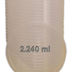 Deksels voor FINIXA Mengbekers 2240ml - 50 stuks Finale Uitverkoop