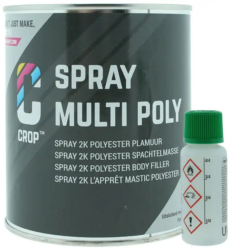 CROP SPRAY MULTI POLY 2K Spuitplamuur + Verharder Beperkt Aanbod