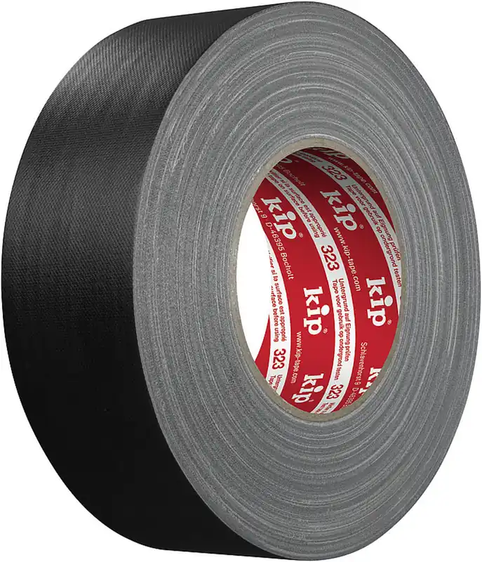 Goedkoop Kip 323 Gaffer Tape Zwart 50mm - 50 meter