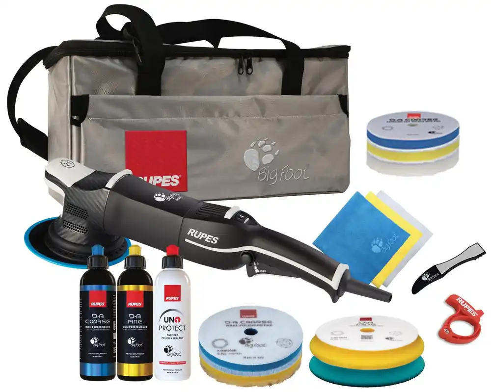 RUPES LHR21 Mark V Polijstmachine 150mm - LUX set Gratis Retour