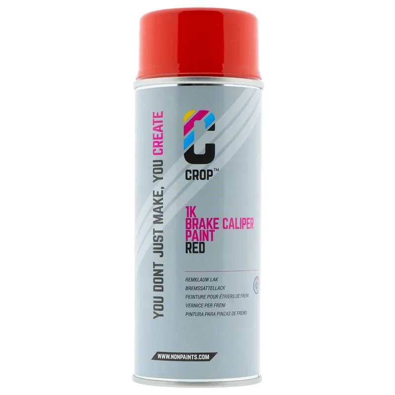 Fabrieksprijs CROP Remklauw Verf ROOD spuitbus 400ml
