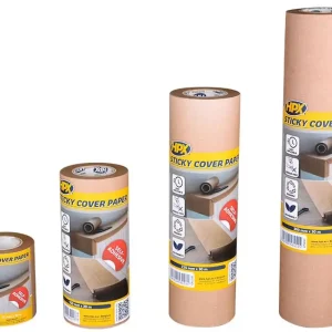 Shop Nu HPX Zelfklevend Maskeerpapier 30 meter - Sticky Cover Paper