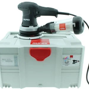 RUPES ER303TE Schuurmachine 150mm in Systainer - 3mm schuuruitslag Actieprijs