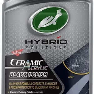 Turtle Wax Hybrid Solutions Ceramic Black Polish 500ml Populair