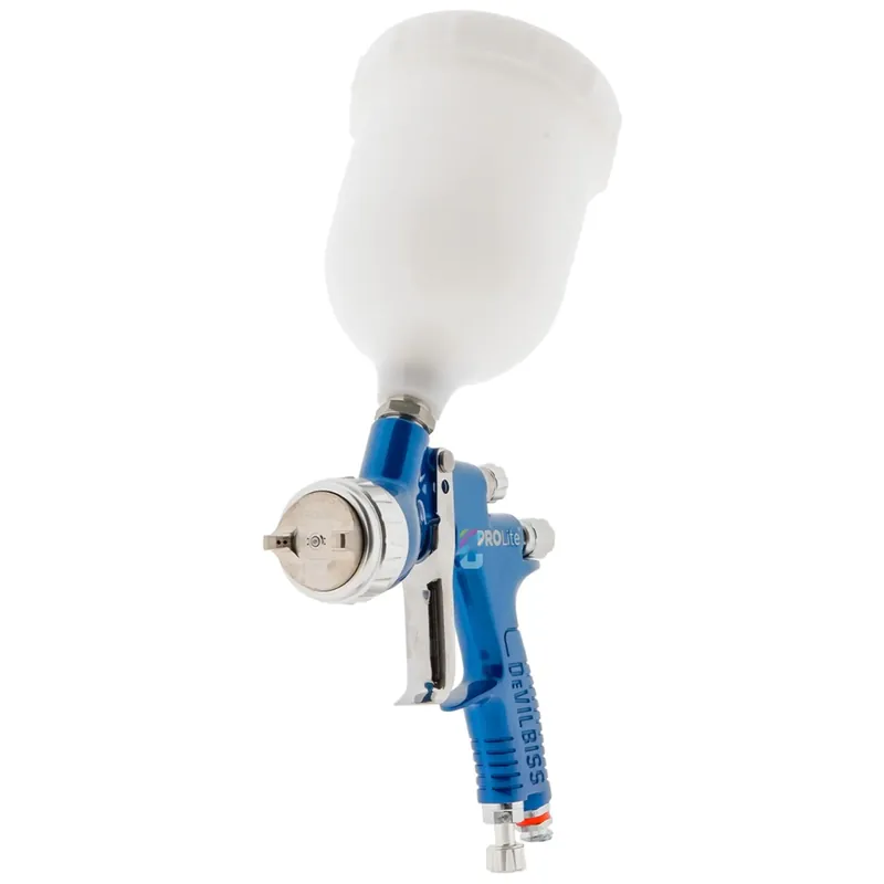 DeVilbiss PRO-LITE Verfspuit HVLP + bovenbeker Exclusieve Aanbieding