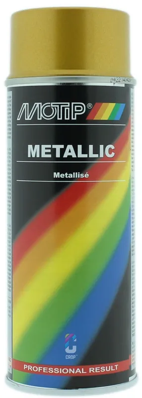 MoTip Metallic Goud spuitbus 400ml Laatste Versie