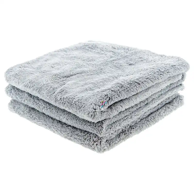 Rechtstreeks Van De Fabrikant CROP Apex Microvezeldoek Auto Grijs 40x40cm 450 grams - 3 stuks