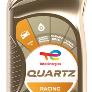 Uitverkoop Total Quartz Racing 10w60 olie 1 liter