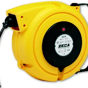Exclusieve Aanbieding ZECA 4315 Automatische Kabelhaspel 14+1 meter 3G1,5